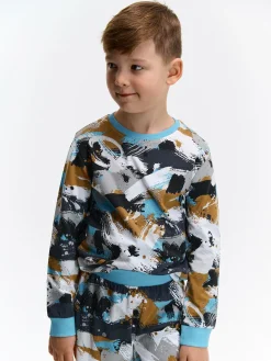 GATE Bawełniana piżama z nadrukiem|Dzieci Chłopcy·Bielizna