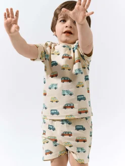 GATE Bawełniana piżama z nadrukiem|Dzieci Chłopcy·Bielizna