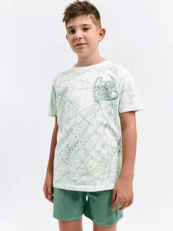 GATE Bawełniana piżama z nadrukiem|Dzieci Chłopcy·Bielizna