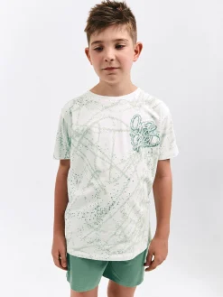 GATE Bawełniana piżama z nadrukiem|Dzieci Chłopcy·Bielizna