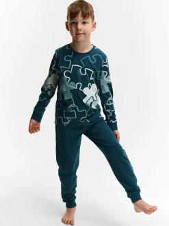 GATE Bawełniana piżama z nadrukiem|Dzieci Chłopcy·Bielizna