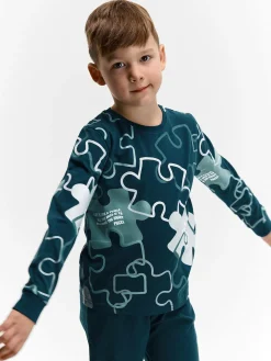 GATE Bawełniana piżama z nadrukiem|Dzieci Chłopcy·Bielizna