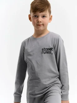 GATE Bawełniana piżama z nadrukiem|Dzieci Chłopcy·Bielizna