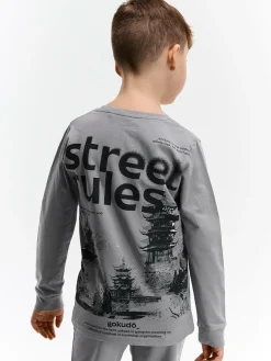 GATE Bawełniana piżama z nadrukiem|Dzieci Chłopcy·Bielizna