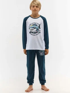 GATE Bawełniana piżama z nadrukiem|Dzieci Chłopcy·Bielizna