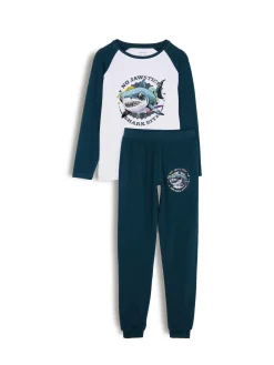 GATE Bawełniana piżama z nadrukiem|Dzieci Chłopcy·Bielizna