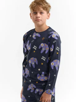 GATE Bawełniana piżama z nadrukiem|Dzieci Chłopcy·Bielizna