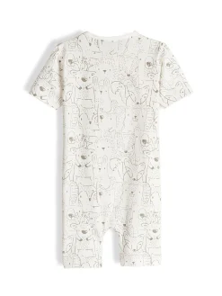 GATE Bawełniana piżama z nadrukiem|Dzieci Baby