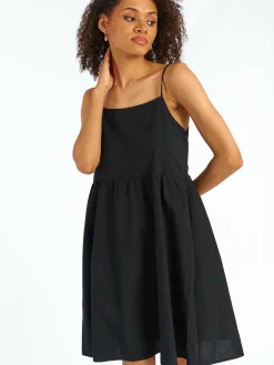 GATE Bawełniana sukienka damska na ramiączkach| Kategorie·Sukienki