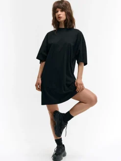 GATE Bawełniana sukienka t-shirtowa| Kategorie·Sukienki