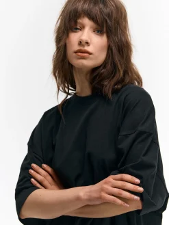 GATE Bawełniana sukienka t-shirtowa| Kategorie·Sukienki