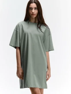 GATE Bawełniana sukienka t-shirtowa| Kategorie·Sukienki