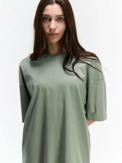 GATE Bawełniana sukienka t-shirtowa| Kategorie·Sukienki