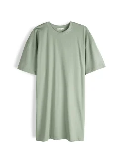 GATE Bawełniana sukienka t-shirtowa| Kategorie·Sukienki