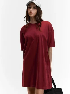 GATE Bawełniana sukienka t-shirtowa| Kategorie·Sukienki