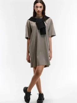 GATE Bawełniana sukienka t-shirtowa| Kategorie·Sukienki