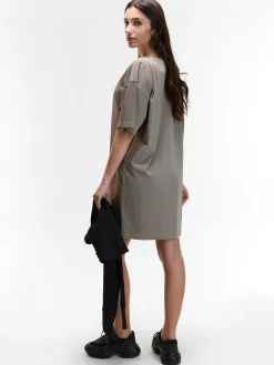 GATE Bawełniana sukienka t-shirtowa| Kategorie·Sukienki