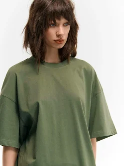 GATE Bawełniana sukienka t-shirtowa| Kategorie·Sukienki