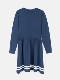 GATE Bawełniana sukienka uniwersytecka z nadrukiem|Dzieci Dziewczynki·Sukienki