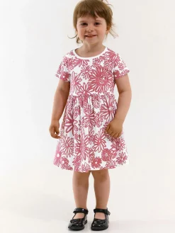 GATE Bawełniana sukienka w kwiatowy print|Dzieci Dziewczynki·Sukienki