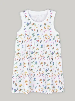 GATE Bawełniana sukienka w kwiatowy print|Dzieci Dziewczynki·Sukienki