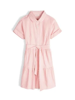 GATE Bawełniana sukienka w paski| Kategorie·Sukienki