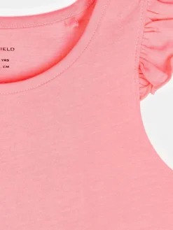 GATE Bawełniana sukienka z falbankami|Dzieci Baby|Dziewczynki·Sukienki