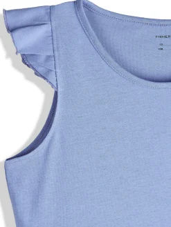 GATE Bawełniana sukienka z falbankami|Dzieci Dziewczynki·Sukienki