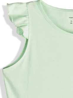 GATE Bawełniana sukienka z falbankami|Dzieci Dziewczynki·Sukienki