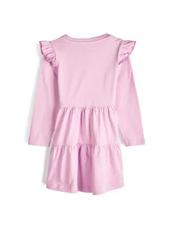 GATE Bawełniana sukienka z falbankami|Dzieci Dziewczynki·Sukienki