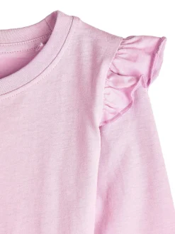 GATE Bawełniana sukienka z falbankami|Dzieci Dziewczynki·Sukienki