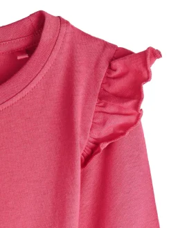 GATE Bawełniana sukienka z falbankami|Dzieci Dziewczynki·Sukienki