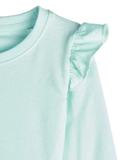 GATE Bawełniana sukienka z falbankami|Dzieci Dziewczynki·Sukienki