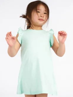 GATE Bawełniana sukienka z falbankami|Dzieci Dziewczynki·Sukienki