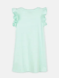 GATE Bawełniana sukienka z falbankami|Dzieci Dziewczynki·Sukienki