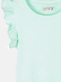 GATE Bawełniana sukienka z falbankami|Dzieci Dziewczynki·Sukienki