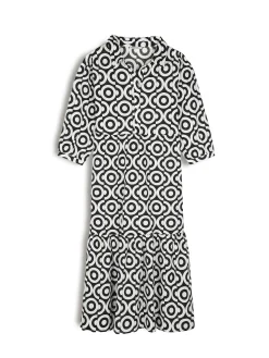 GATE Bawełniana sukienka z nadrukiem| Kategorie·Sukienki