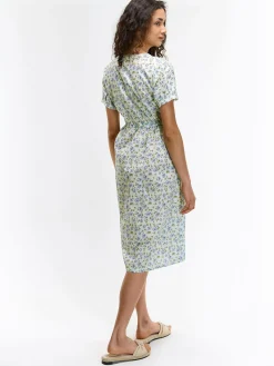 GATE Bawełniana sukienka z nadrukiem kwiatowym| Kategorie·Sukienki