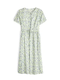 GATE Bawełniana sukienka z nadrukiem kwiatowym| Kategorie·Sukienki