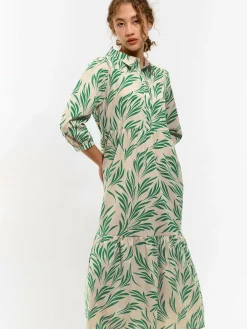 GATE Bawełniana sukienka z nadrukiem| Kategorie·Sukienki