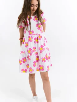 GATE Bawełniana sukienka z nadrukiem|Dzieci Dziewczynki·Sukienki