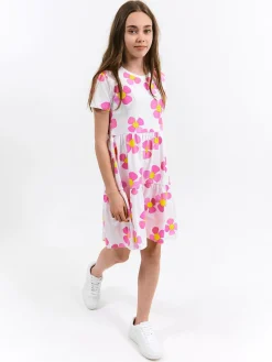 GATE Bawełniana sukienka z nadrukiem|Dzieci Dziewczynki·Sukienki