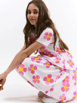 GATE Bawełniana sukienka z nadrukiem|Dzieci Dziewczynki·Sukienki