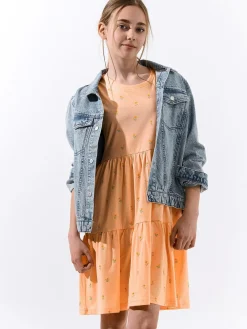 GATE Bawełniana sukienka z nadrukiem|Dzieci Dziewczynki·Sukienki