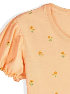 GATE Bawełniana sukienka z nadrukiem|Dzieci Dziewczynki·Sukienki