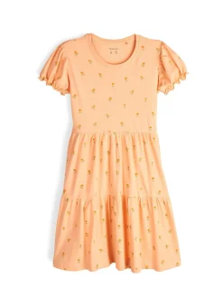 GATE Bawełniana sukienka z nadrukiem|Dzieci Dziewczynki·Sukienki