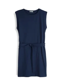 GATE Bawełniana sukienka z paskiem| Kategorie·Sukienki