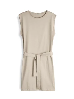 GATE Bawełniana sukienka z paskiem| Kategorie·Sukienki