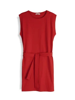 GATE Bawełniana sukienka z paskiem| Kategorie·Sukienki