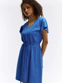 GATE Bawełniana sukienka z paskiem| Kategorie·Sukienki